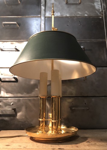 Lampe bouillote laiton - lampe,