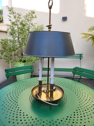 Lampe bouillote bronze - bouillote, en