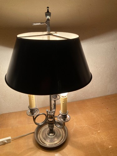 Lampe bouillotte feux bronze - bouillotte,