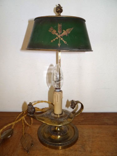 Ancienne lampe bouillote louis - lampe,