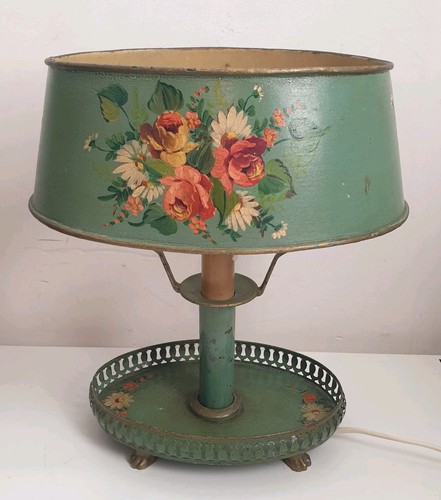 Ancienne lampe bouillote tole - bouillote,